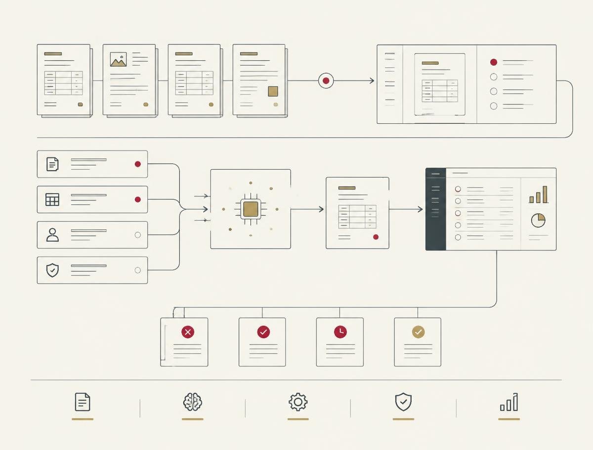 Invoice automation dashboard artwork
